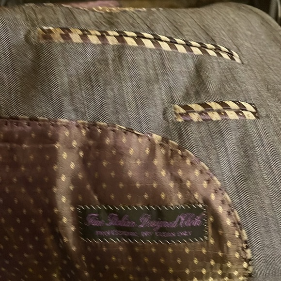 Earvin Magic Johnson signature vintage suit designed in Italy size 50 L - Picture 10 of 16